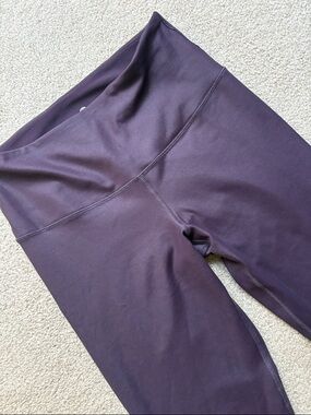 90 Degree By Reflex Plum High-Rise Workout Leggings